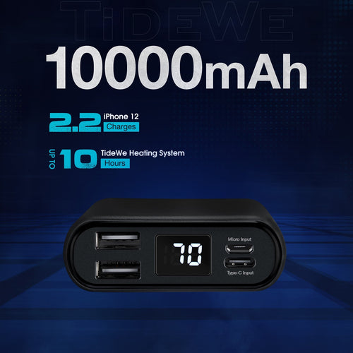 TideWe Portable Heated-Clothing Power Bank