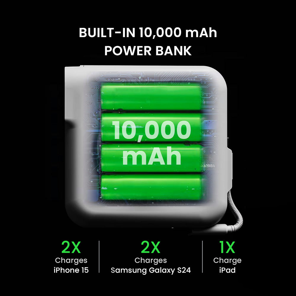Journey 10000mAh Travel Charger Power Bank