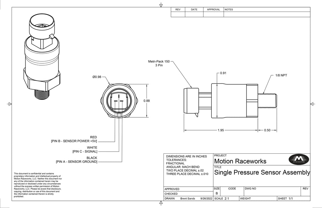 RIFE Pressure Transducer