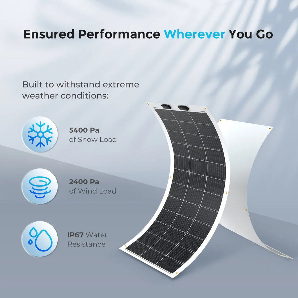 Renogy 100W Flexible Monocrystalline Solar Panel