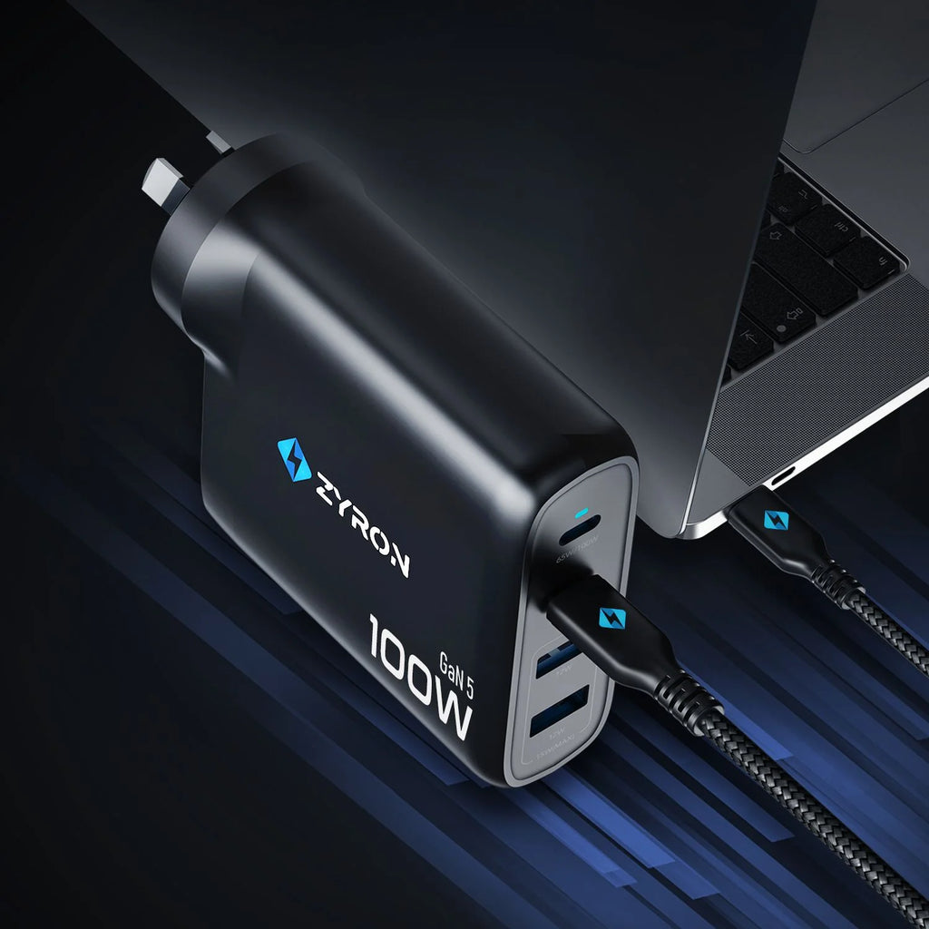 Zyron Tech Four-Port GaN Wall Charger