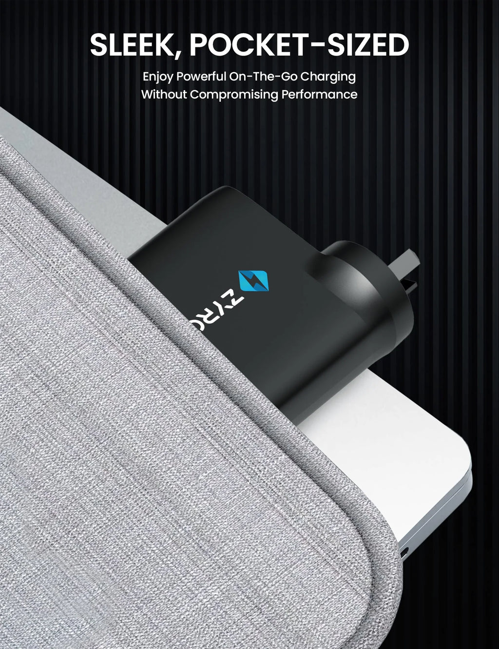 Zyron Tech Four-Port GaN Wall Charger