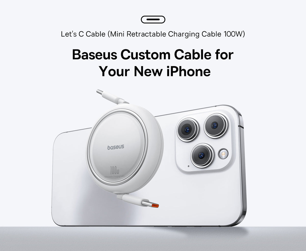 Baseus 100W Retractable USB-C Cable