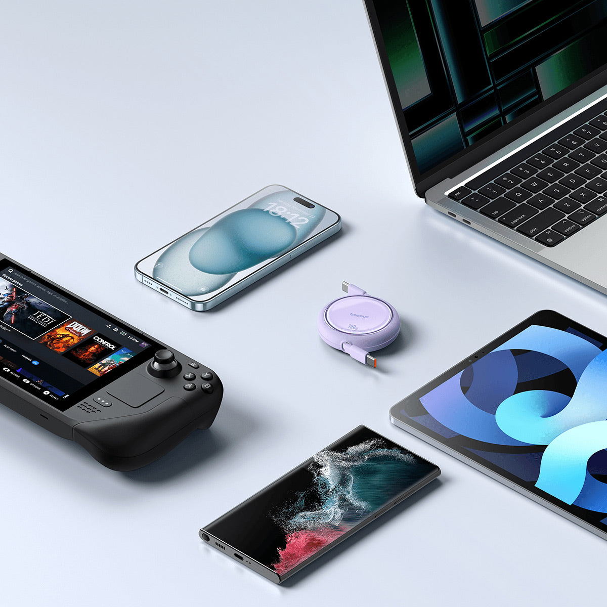 Baseus 100W Retractable USB-C Cable