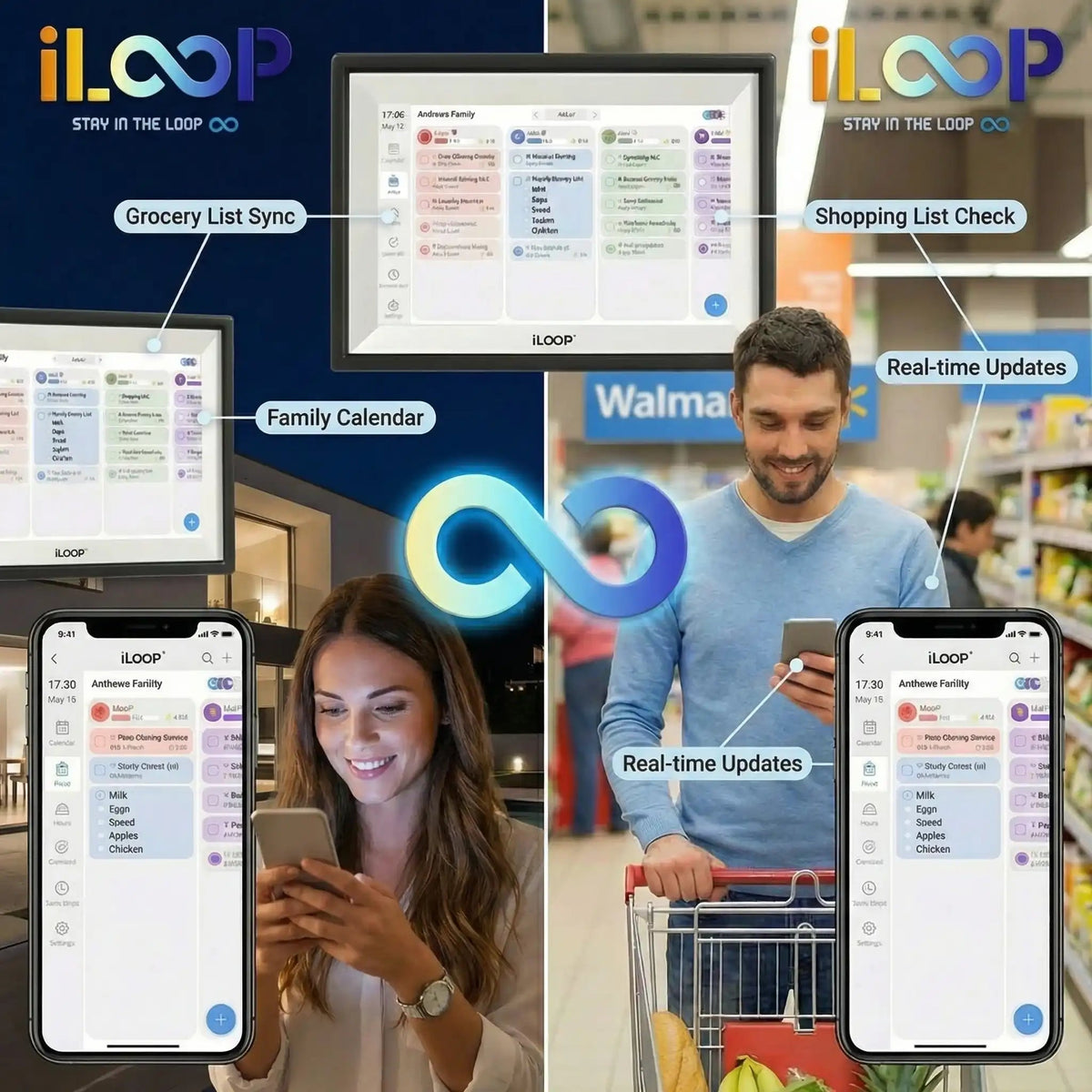 iLoop Smart Digital Calendar