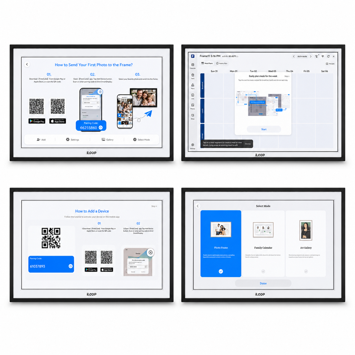 iLoop Smart Digital Calendar