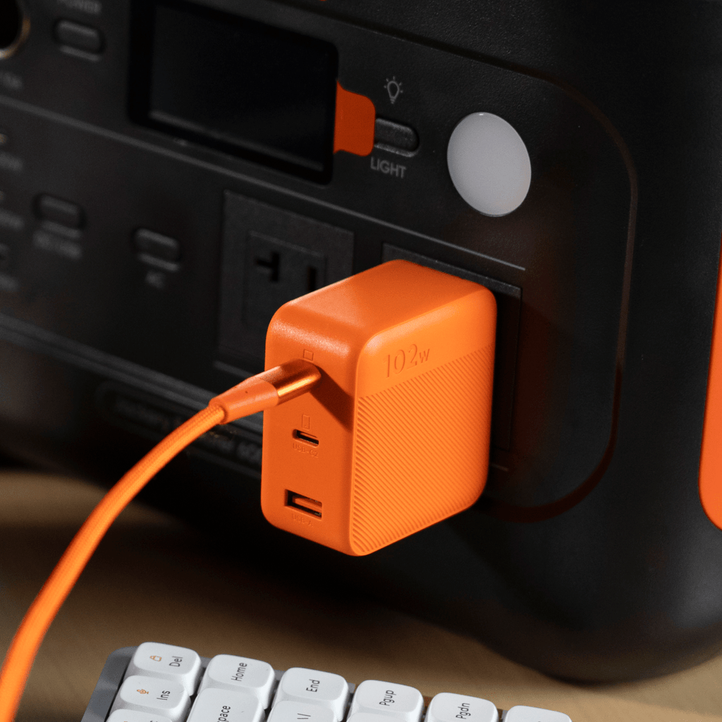 Jackery 102W GaN Three-Port Wall Charger