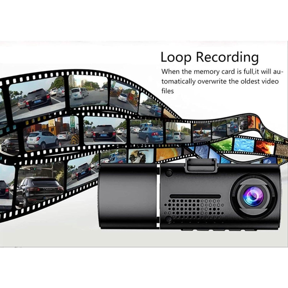 Tavice AU Dual-Lens Dash Camera
