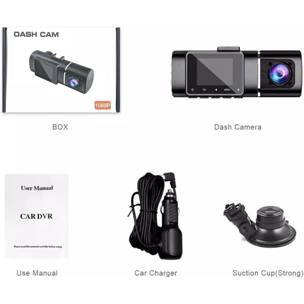 Tavice AU Dual-Lens Dash Camera