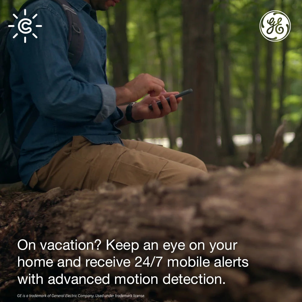 GE Lighting, a Savant company Indoor Wi-Fi Security Camera