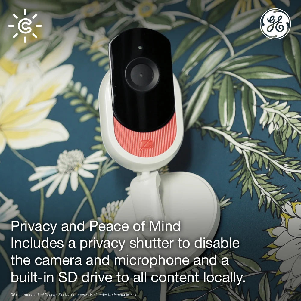 GE Lighting, a Savant company Indoor Wi-Fi Security Camera