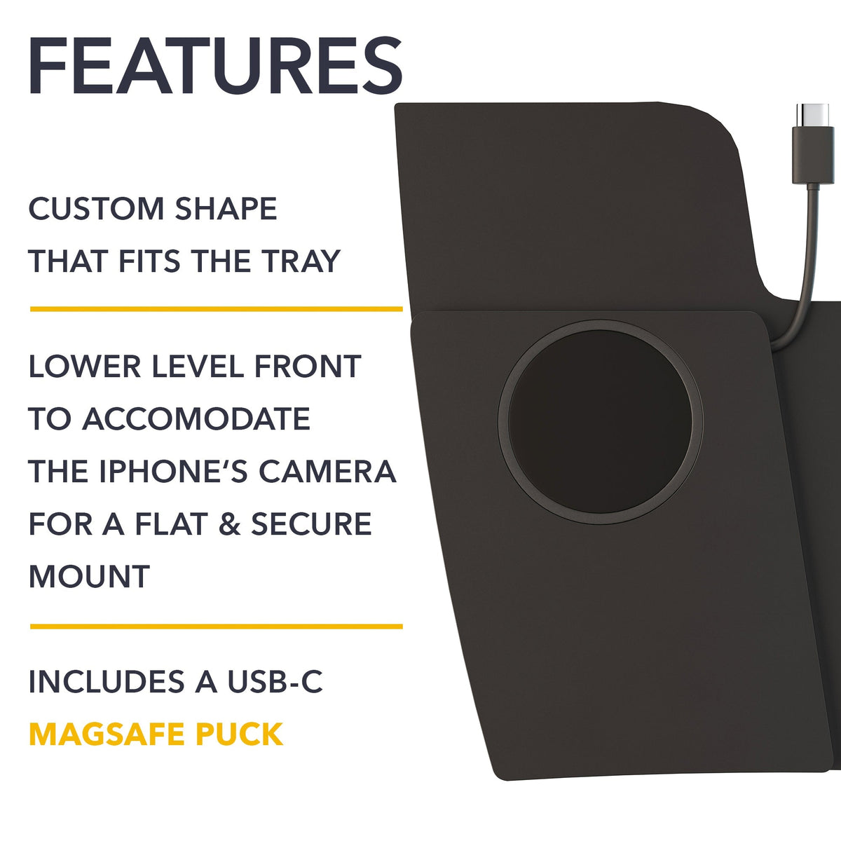 TWRAPS Vehicle Wireless Charging Pad