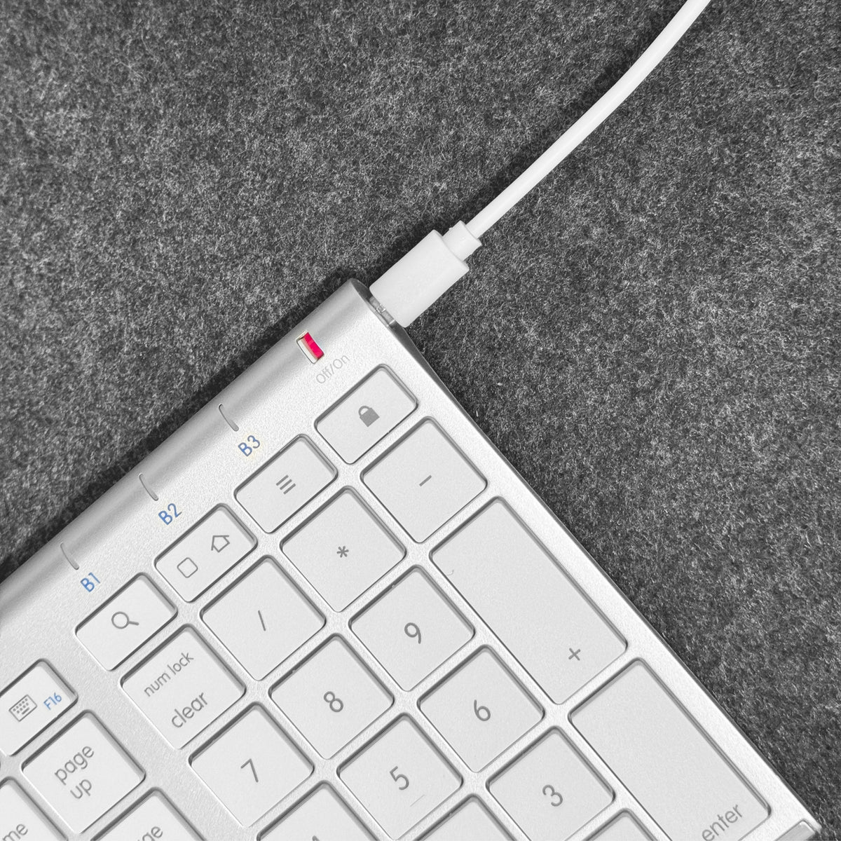 Macally Rechargeable Bluetooth Keyboard