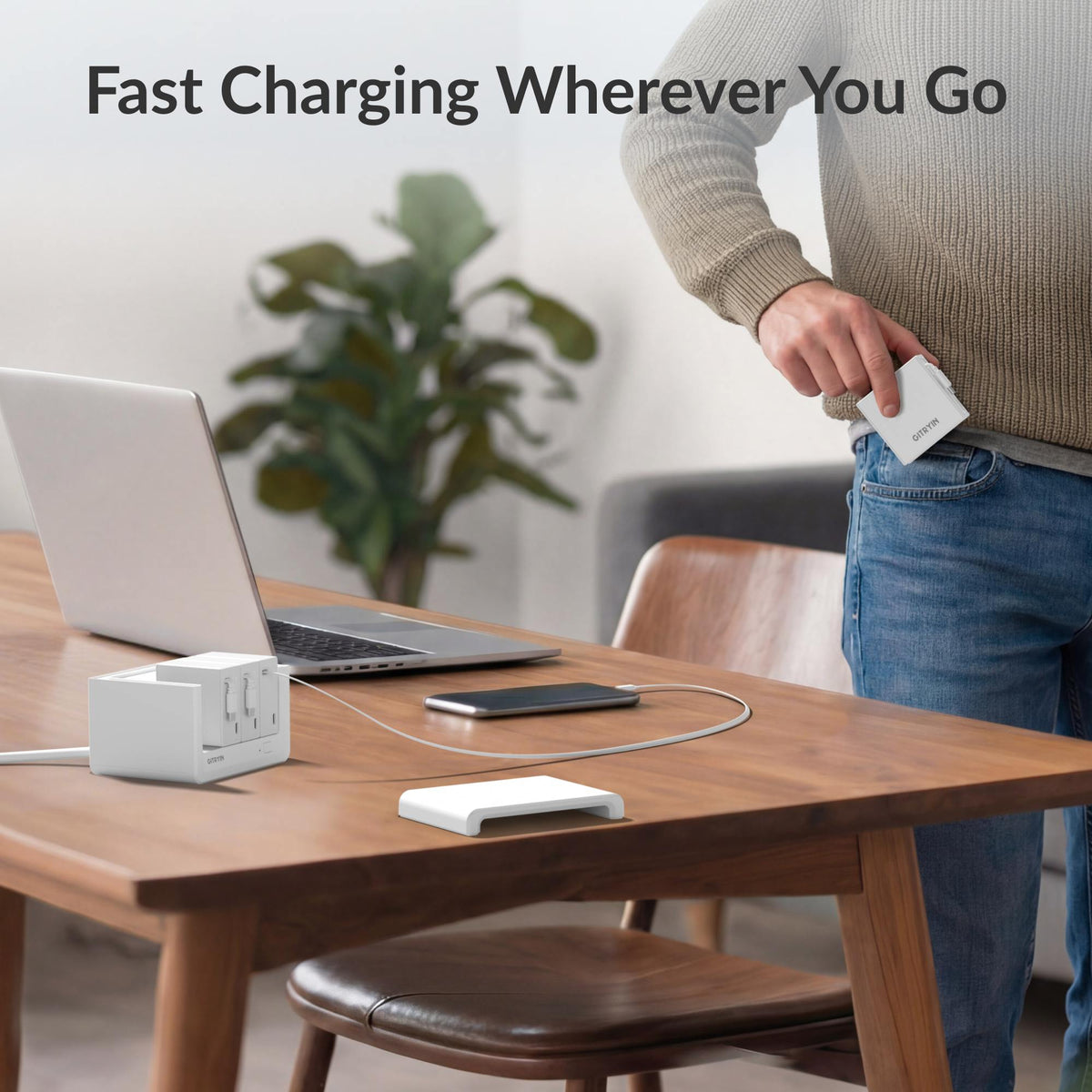 Gitryin 12-in-1 Desktop Charging Station