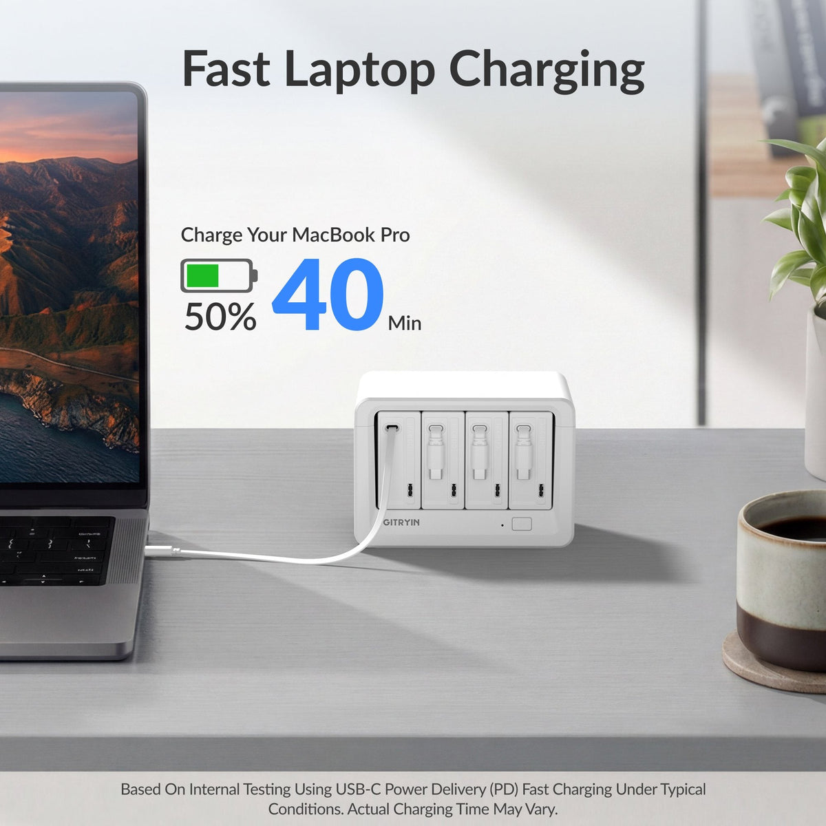 Gitryin 12-in-1 Desktop Charging Station