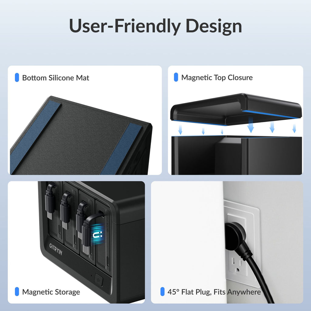 Gitryin 12-in-1 Desktop Charging Station