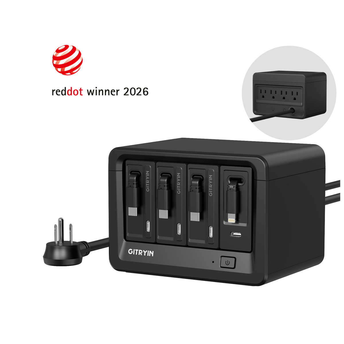 Gitryin 12-in-1 Desktop Charging Station