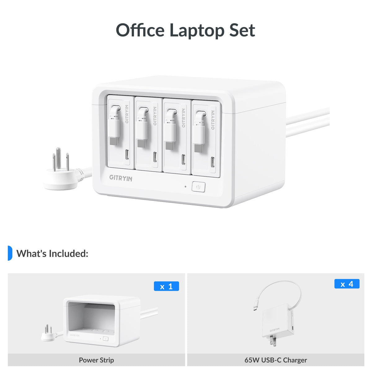 Gitryin 12-in-1 Desktop Charging Station