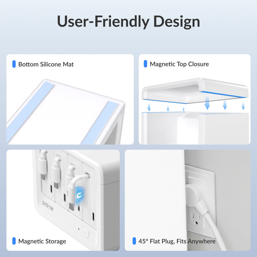 Gitryin 12-in-1 Desktop Charging Station