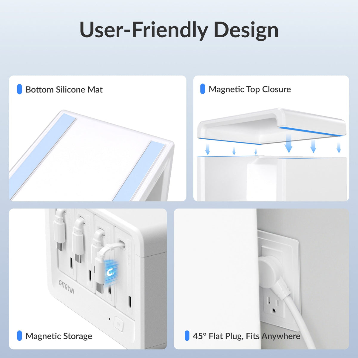 Gitryin 12-in-1 Desktop Charging Station
