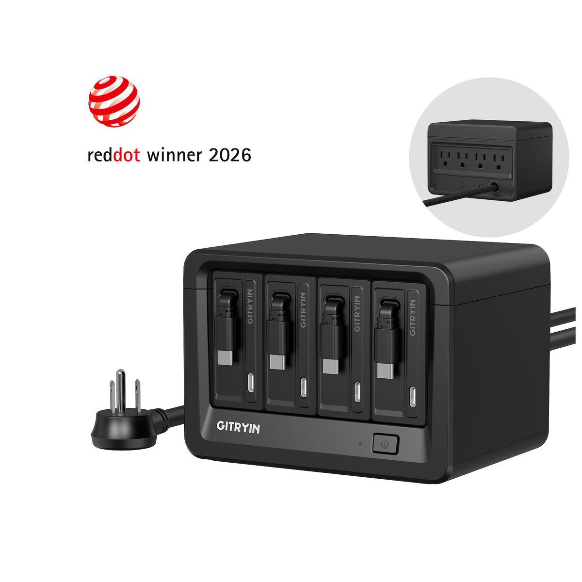 Gitryin 12-in-1 Desktop Charging Station