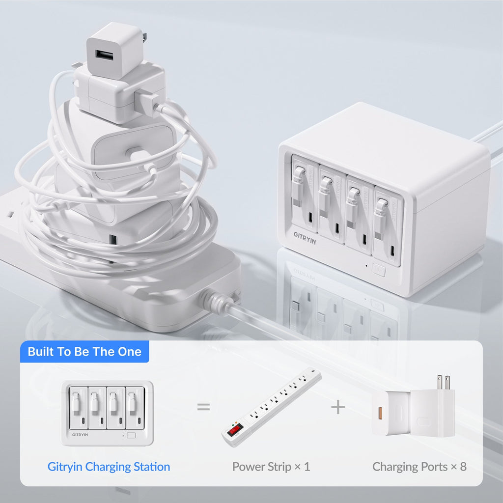 Gitryin 12-in-1 Desktop Charging Station