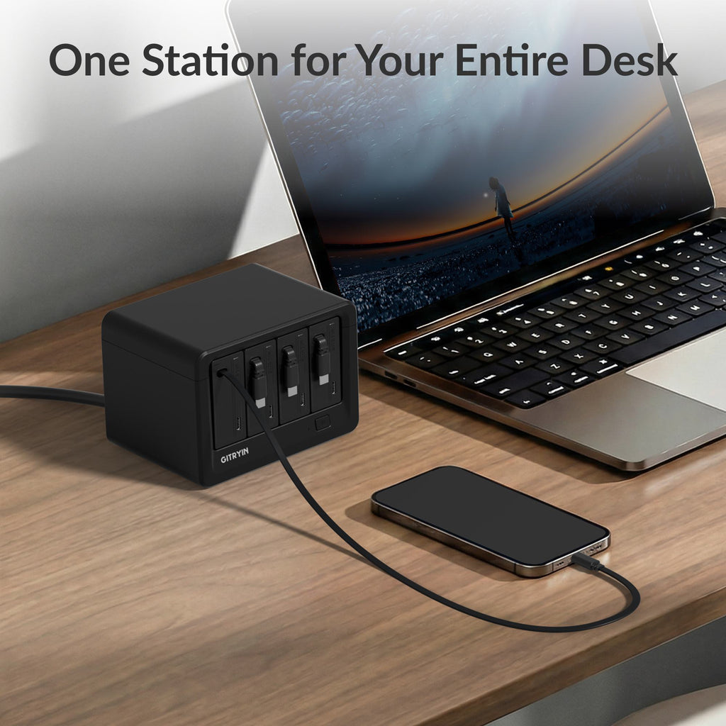Gitryin 12-in-1 Desktop Charging Station