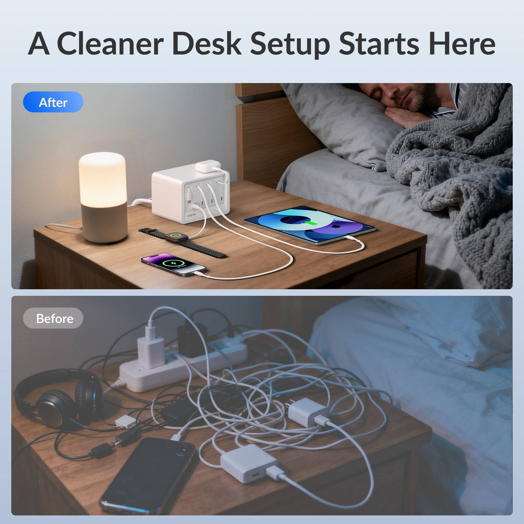 Gitryin 12-in-1 Desktop Charging Station