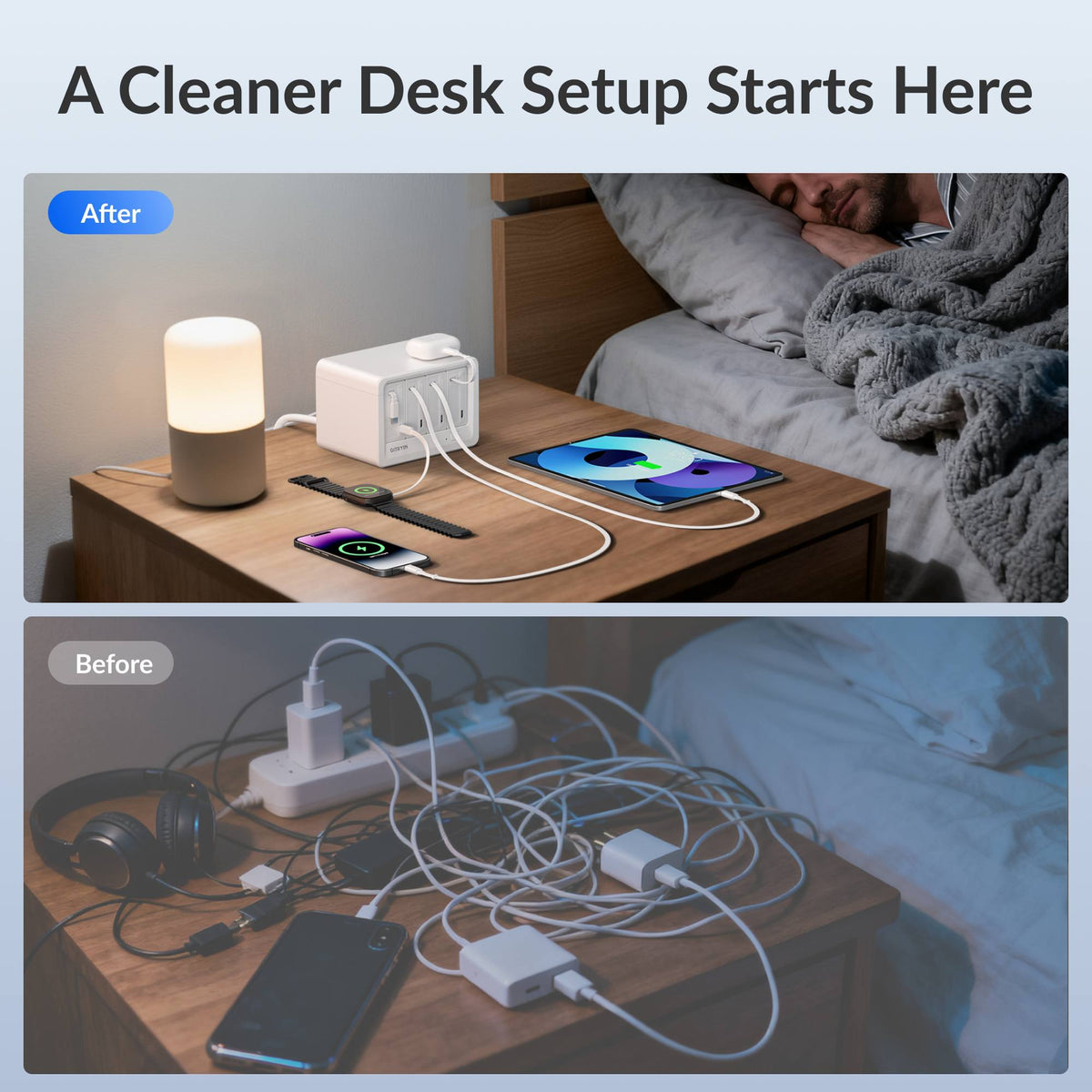Gitryin 12-in-1 Desktop Charging Station