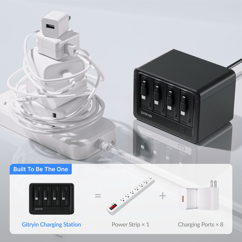 Gitryin 12-in-1 Desktop Charging Station