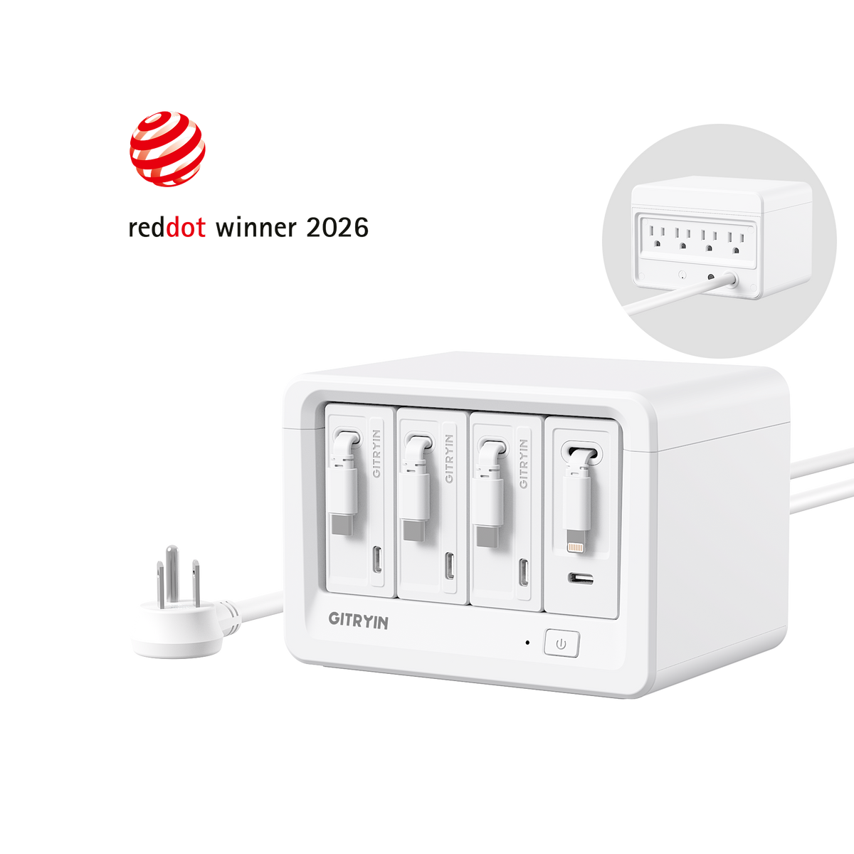 Gitryin 12-in-1 Desktop Charging Station