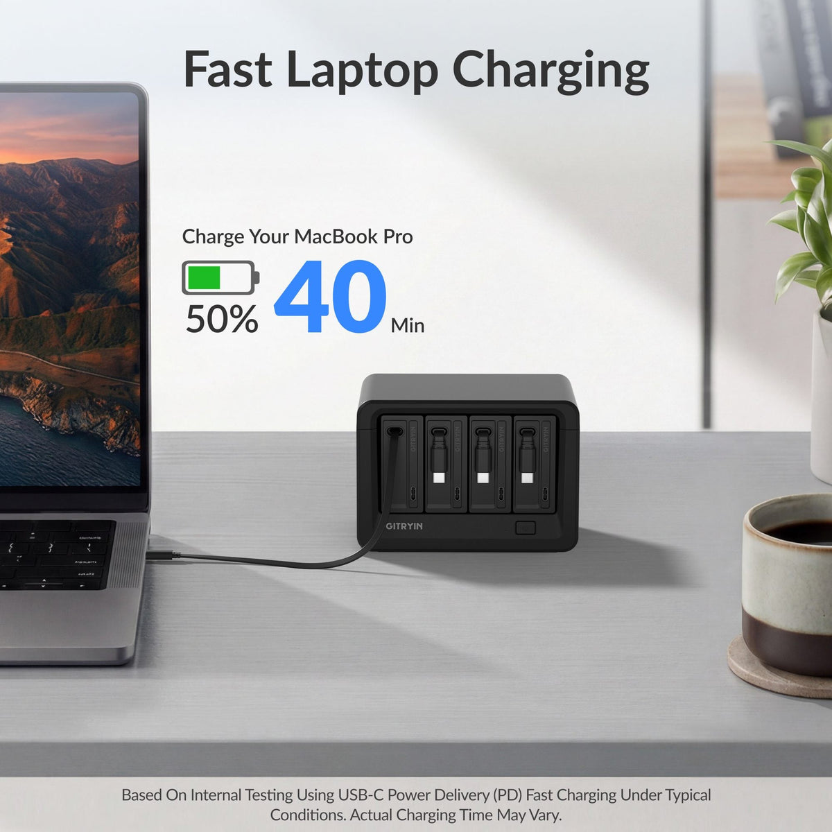 Gitryin 12-in-1 Desktop Charging Station