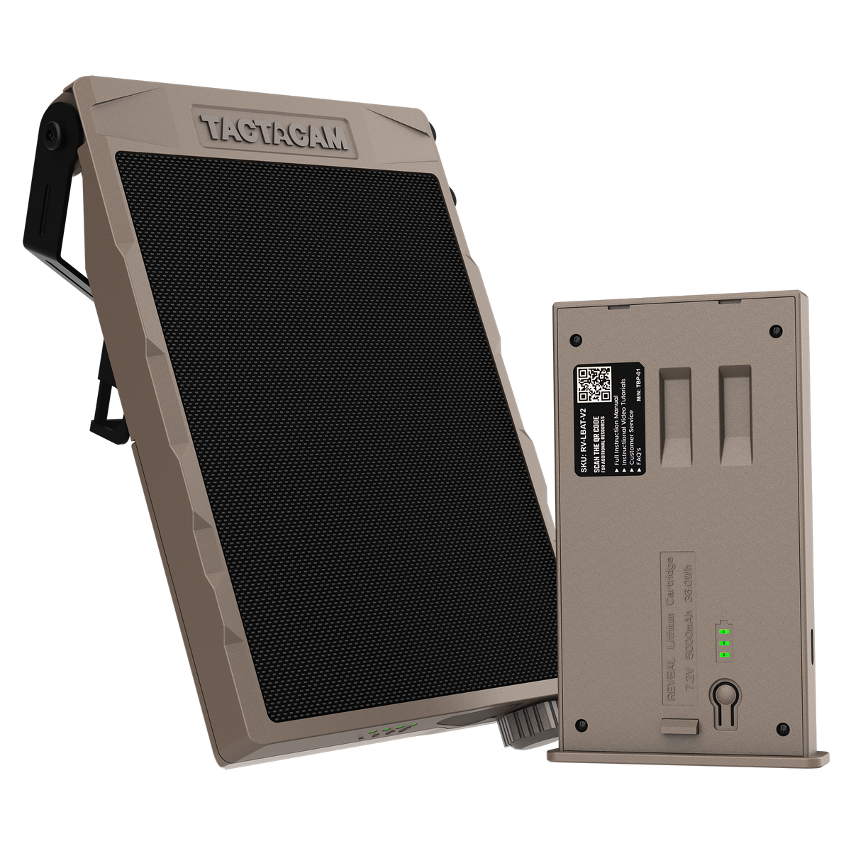 TACTACAM Trail Camera Solar Power Bundle