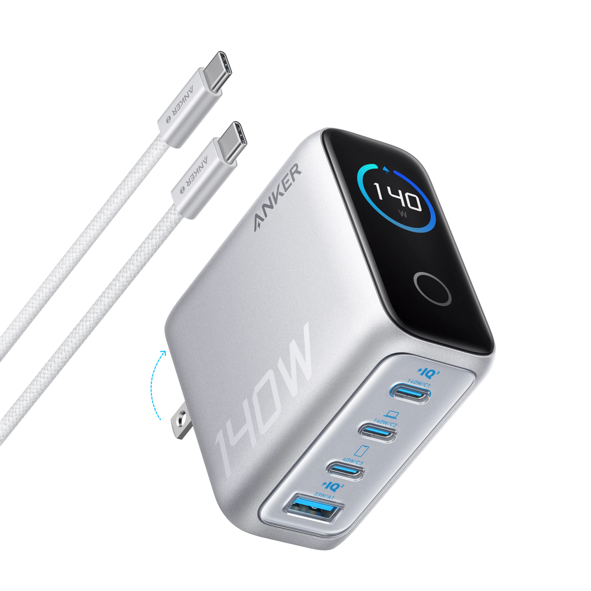 Anker Four-Port GaN USB Charger