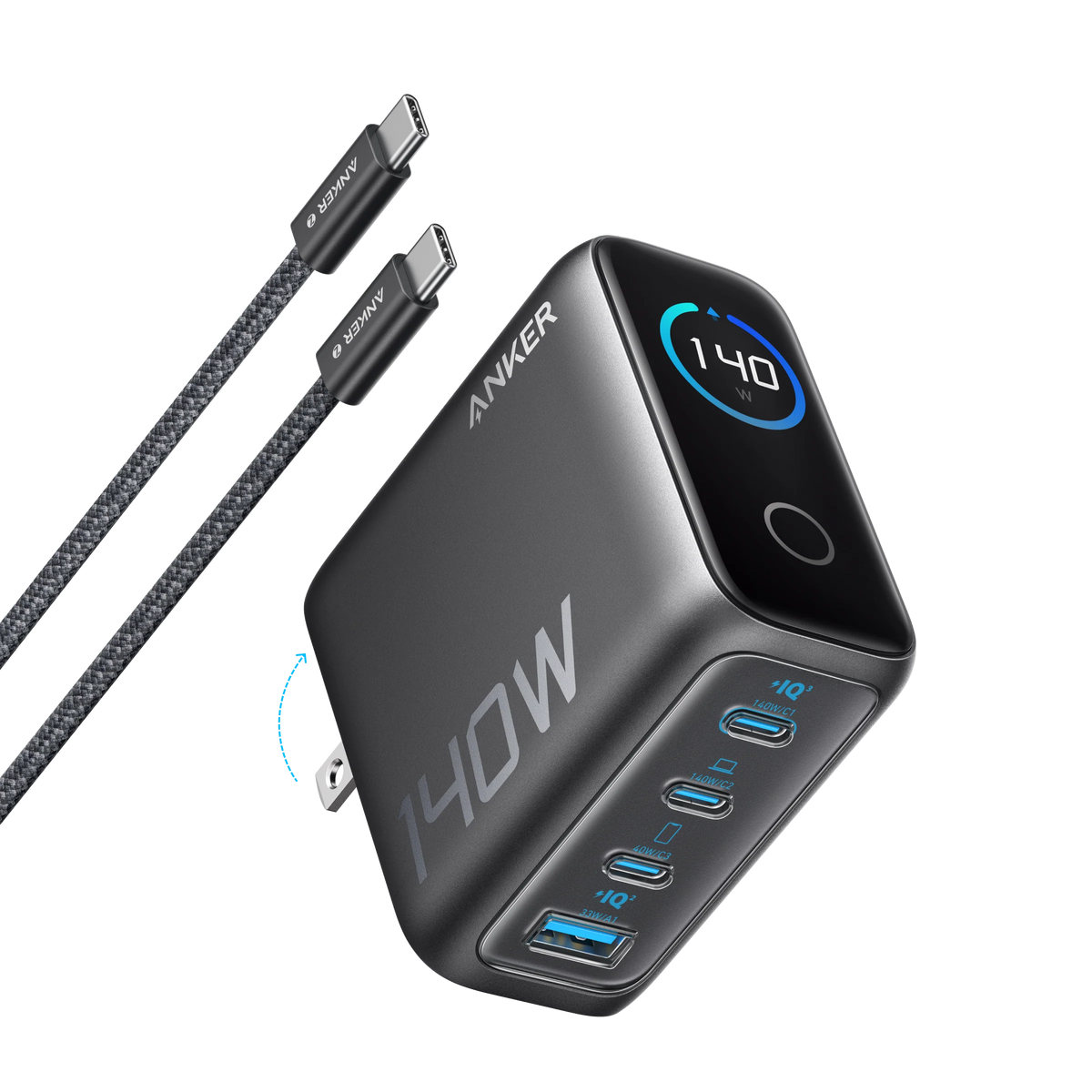 Anker Four-Port GaN USB Charger