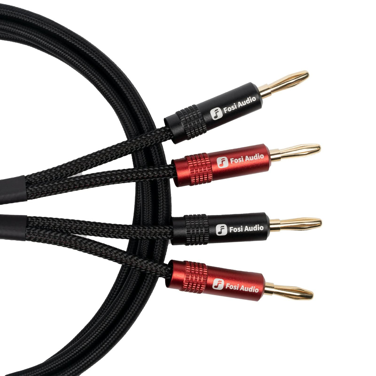 Fosi Audio Banana Plug Speaker Cable