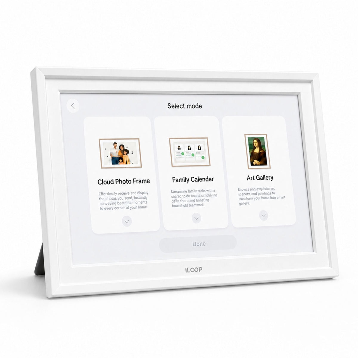iLoop Smart Digital Calendar and Photo Frame
