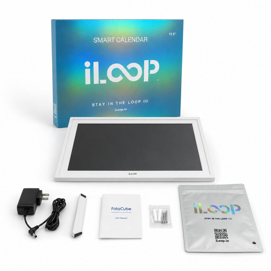 iLoop Smart Digital Calendar and Photo Frame