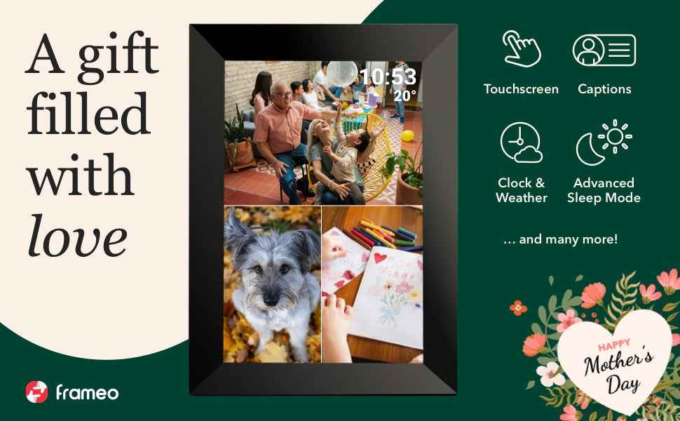 iLoop Wi-Fi Digital Photo Frame