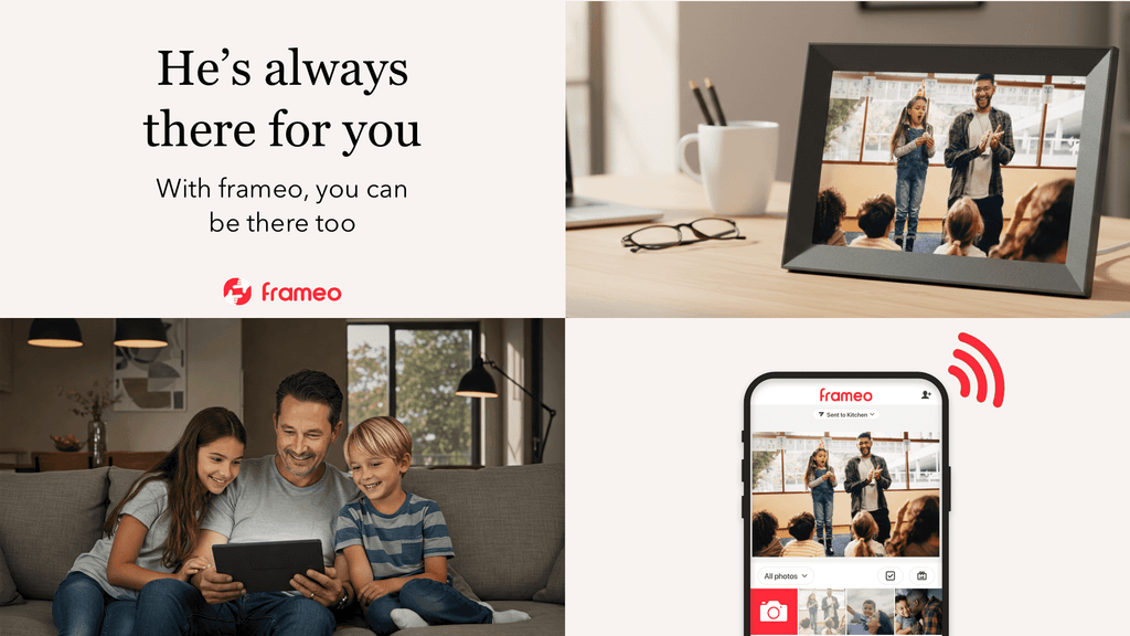 iLoop Wi-Fi Digital Photo Frame