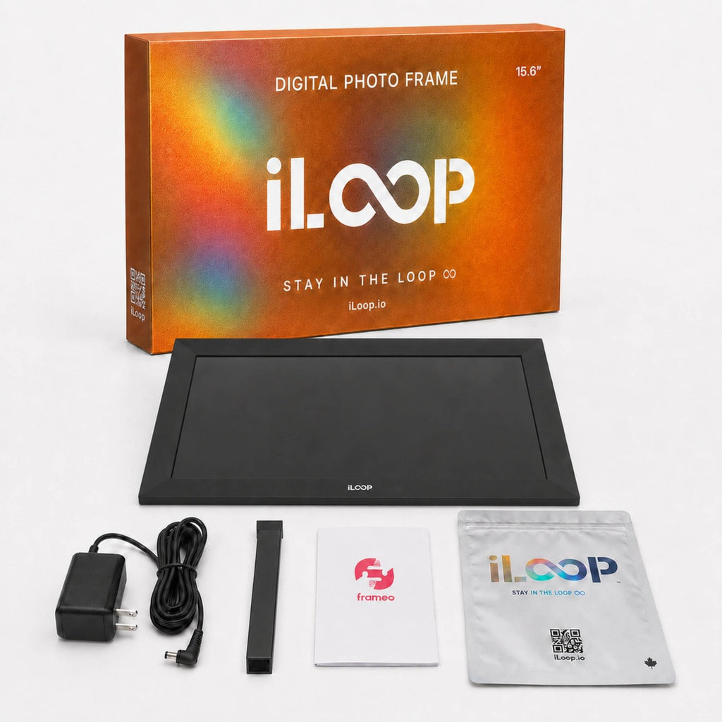 iLoop Wi-Fi Digital Photo Frame