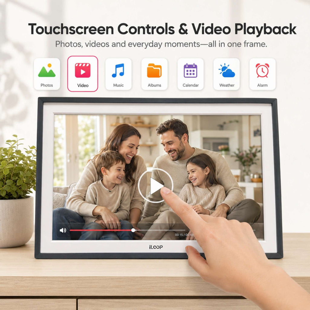 iLoop Wi-Fi Digital Photo Frame