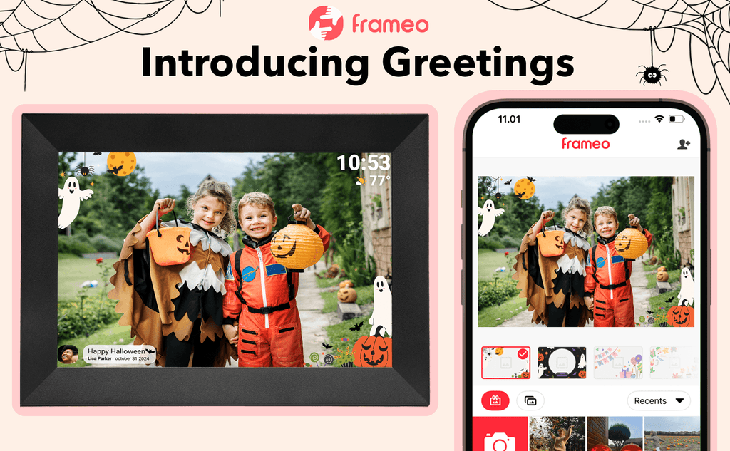 iLoop Wi-Fi Digital Photo Frame