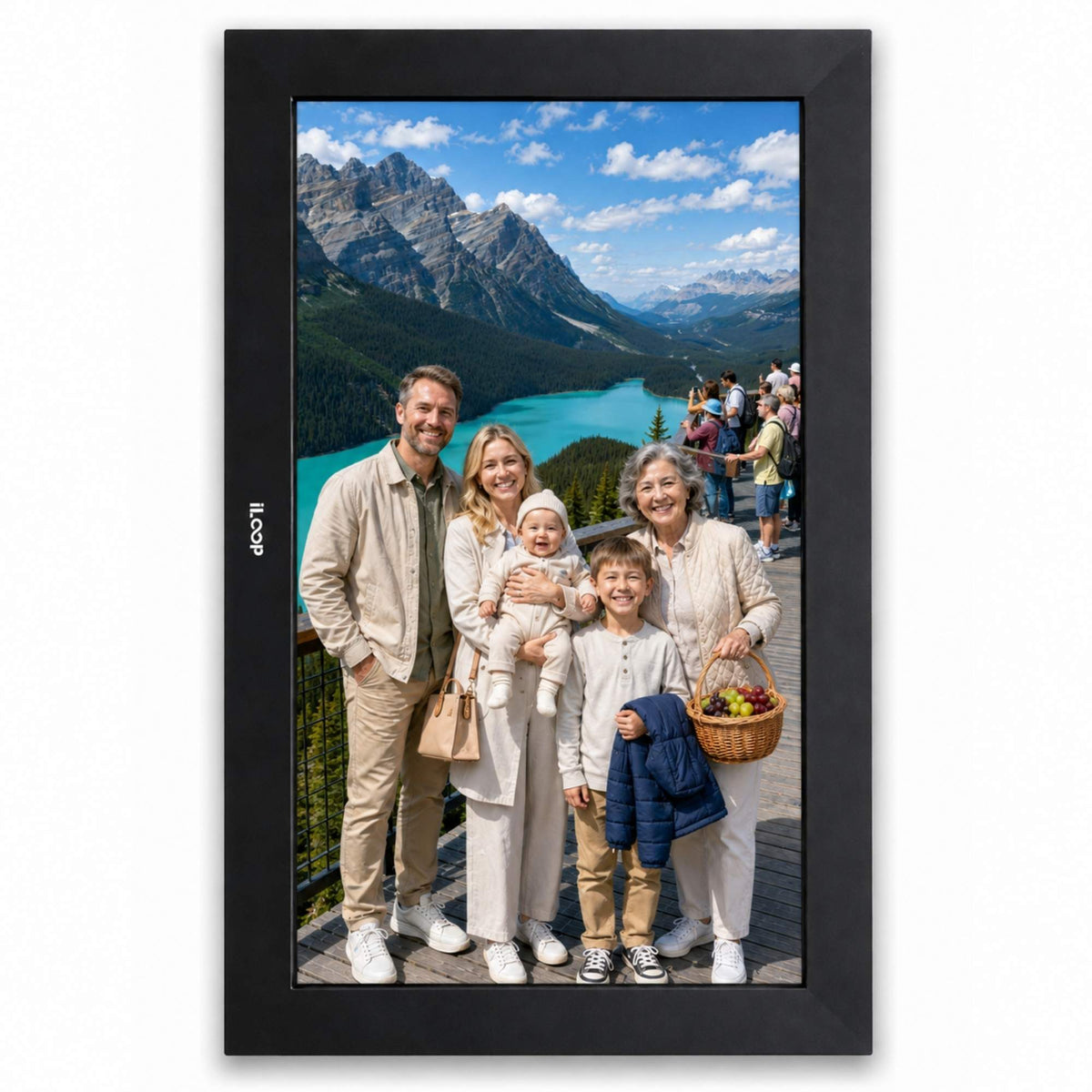 iLoop Wi-Fi Digital Photo Frame