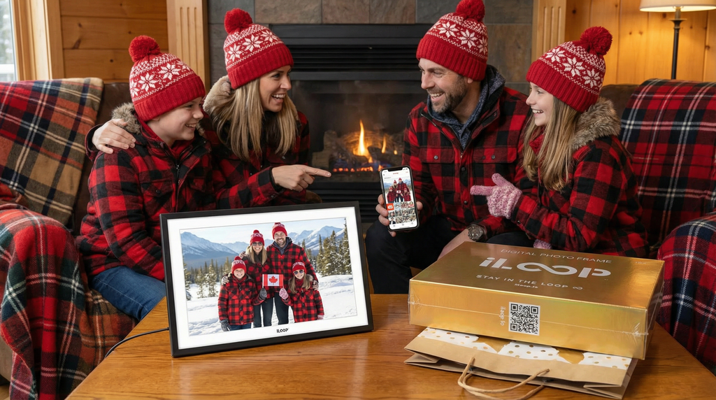 iLoop Wi-Fi Digital Photo Frame