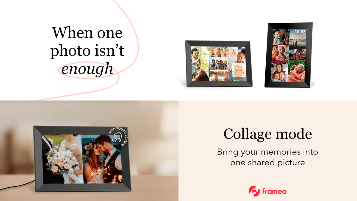 iLoop Wi-Fi Digital Photo Frame