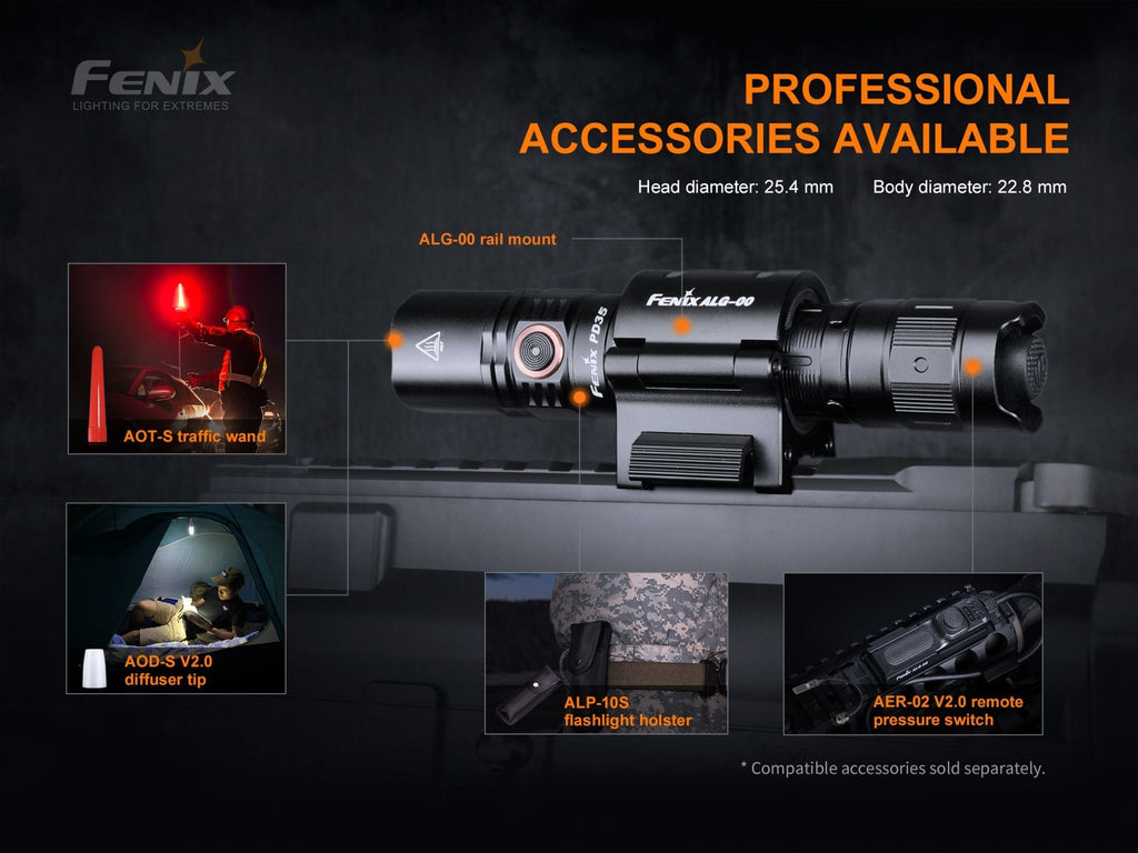 Fenix Rechargeable Handheld Flashlight