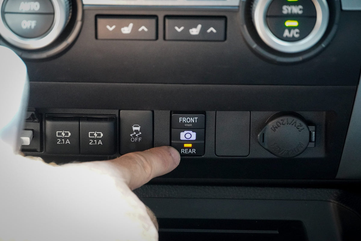 Anytime Backup Camera Tundra Front Camera and Backup Override Kit