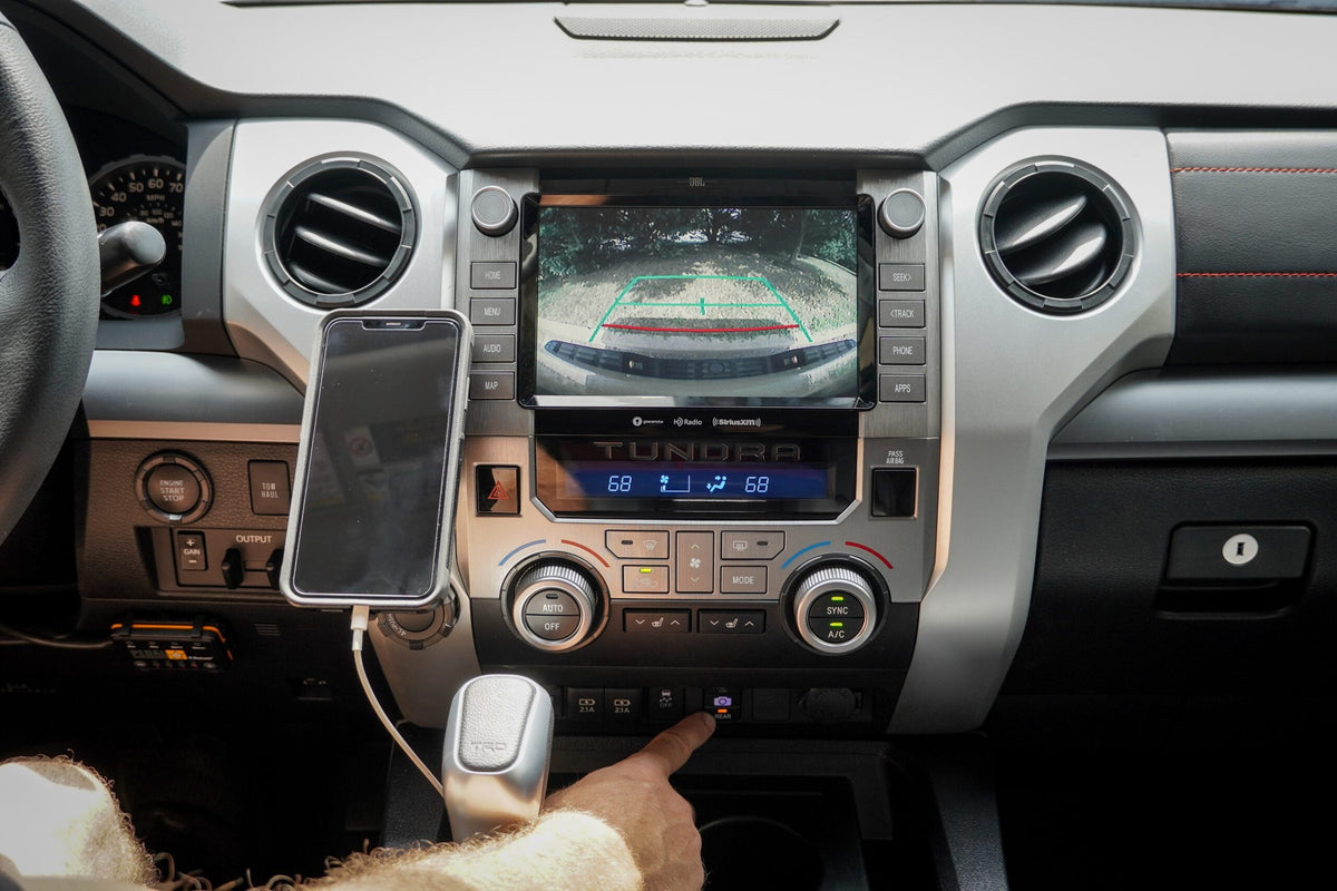 Anytime Backup Camera Tundra Front Camera and Backup Override Kit