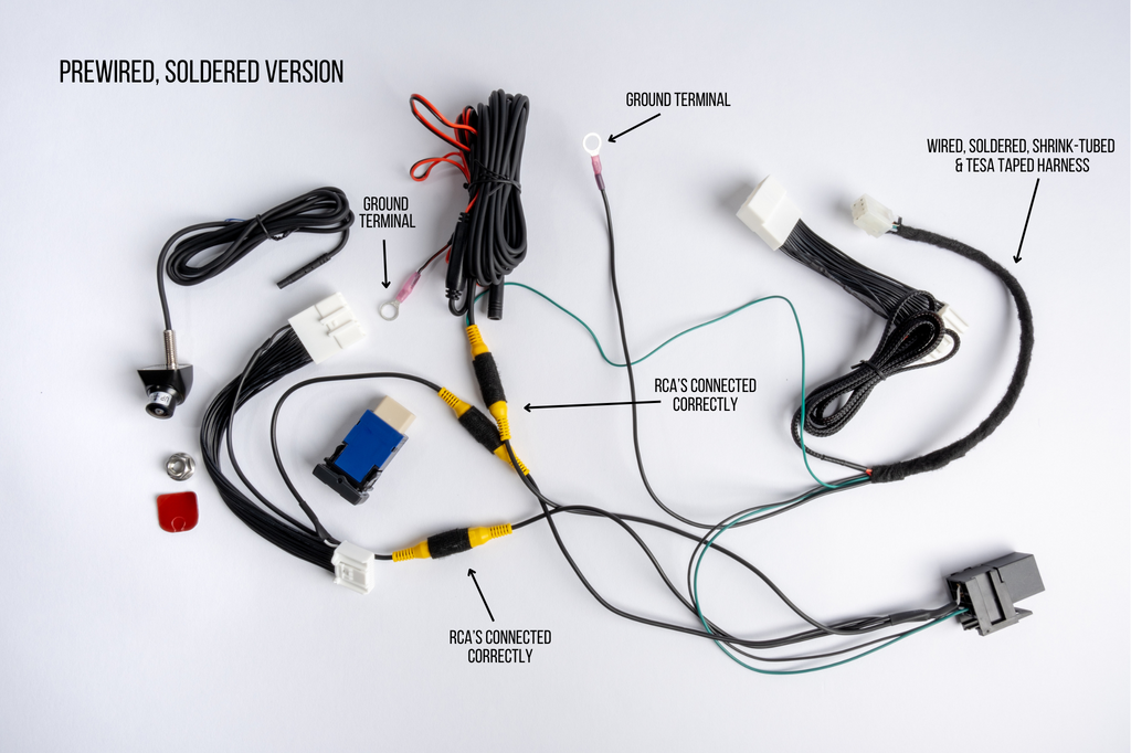 Anytime Backup Camera Tundra Front Camera and Backup Override Kit